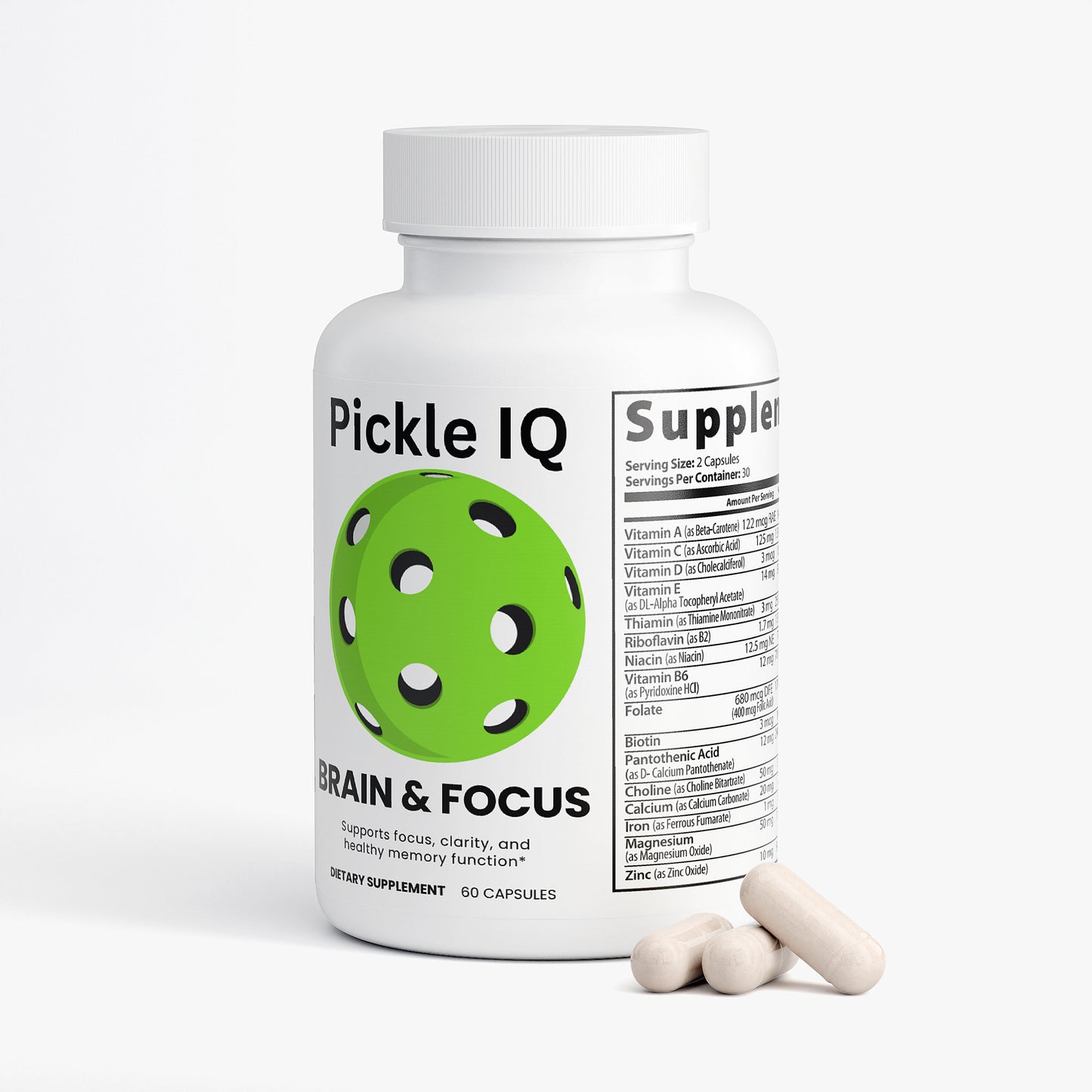 Pickle IQ - Brain & Focus Formula