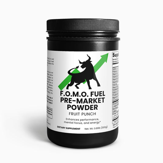 FOMO Fuel 🚀 Pre-Market Powder 💪  (Fruit Punch)