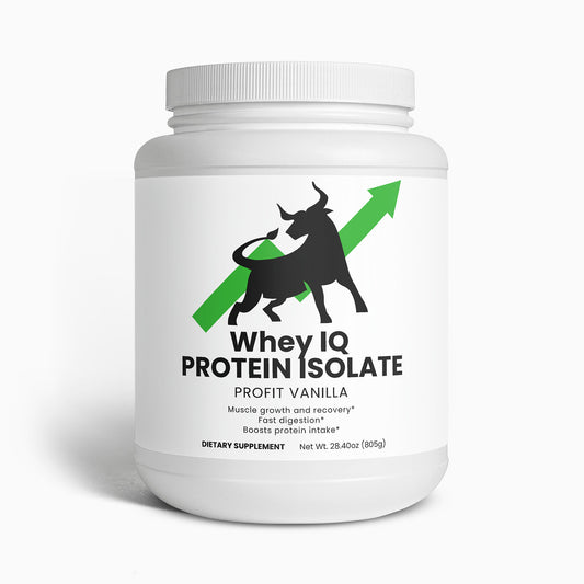 Whey IQ 100% Protein Isolate (Profit Vanilla)💪