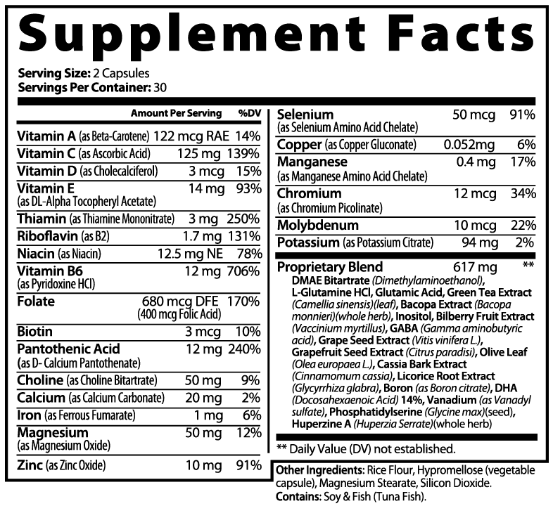 Pickle IQ - Brain & Focus Formula
